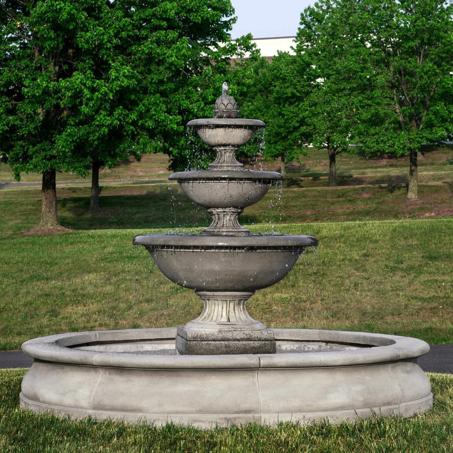 outdoor fountain Fonthill tiered