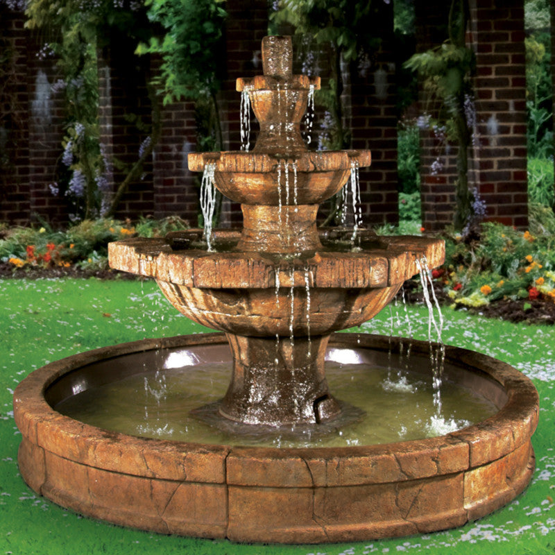 garden fountain Grenoble Tiered Henri