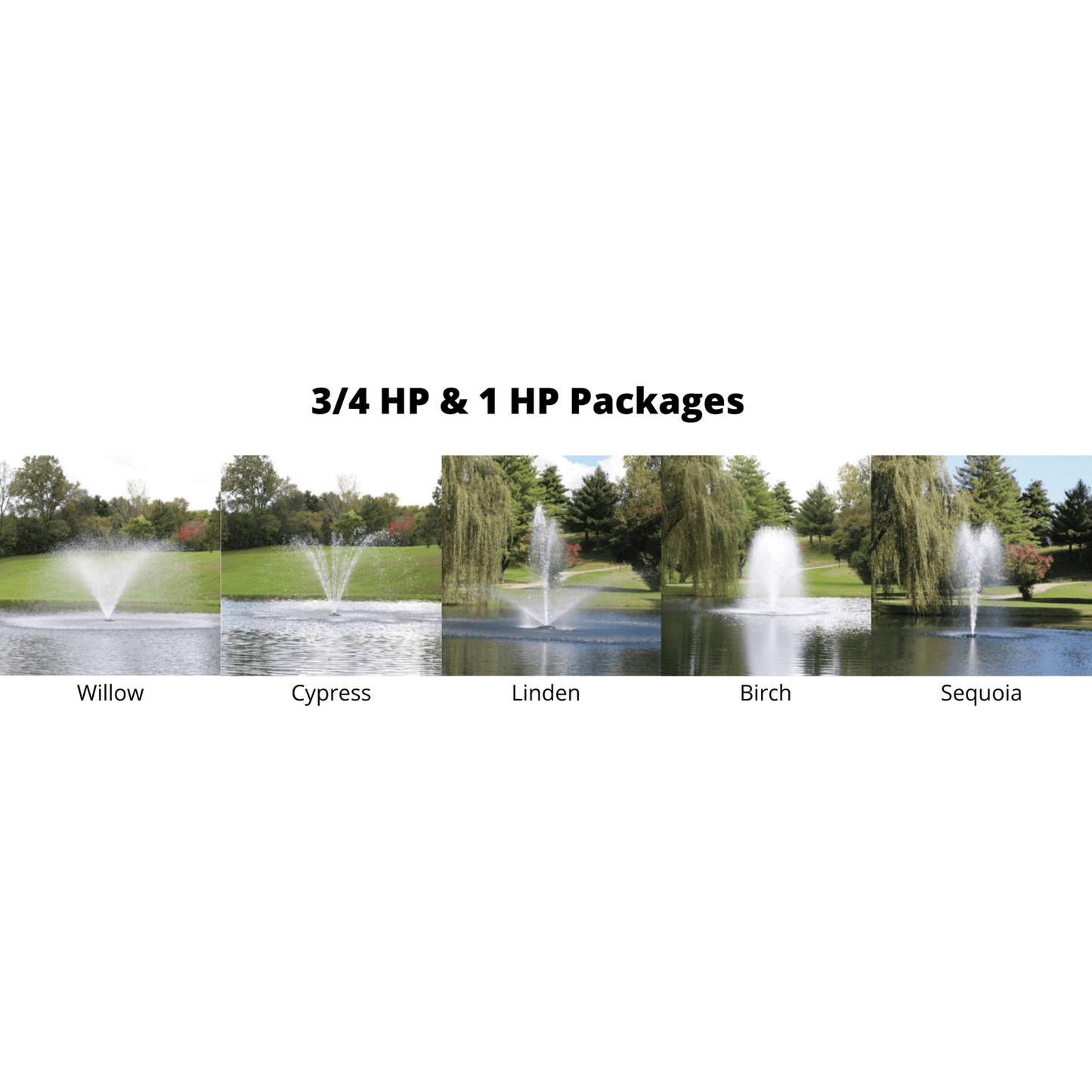 Kasco Marine: J Series Decorative Pond Fountain 1 HP