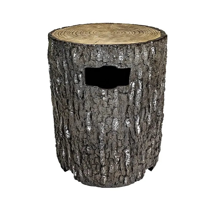 Faux Stump Propane Tank Cover