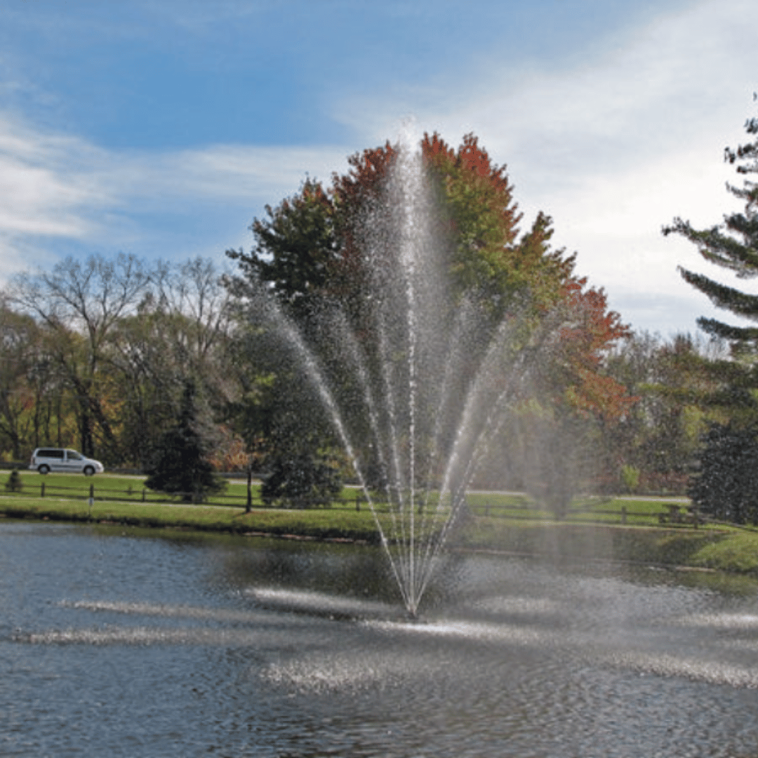Pond Fountain Scott Aerator