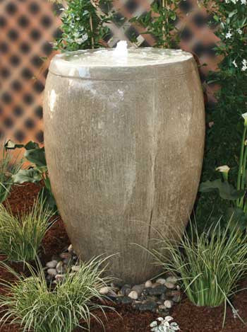 Garden Fountain Cardiff_Cast_Stone