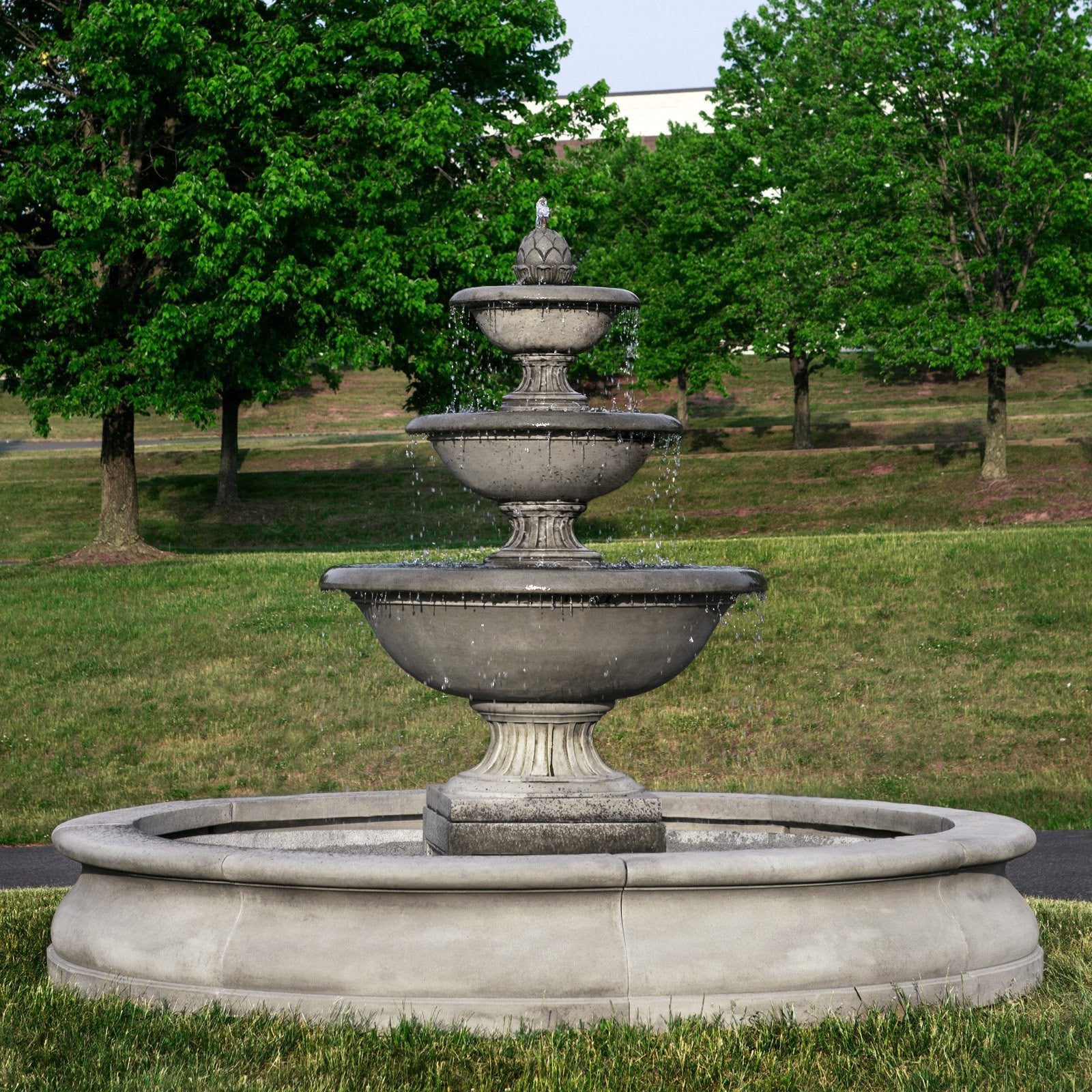 outdoor fountain Fonthill tiered