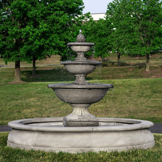 outdoor fountain Fonthill tiered