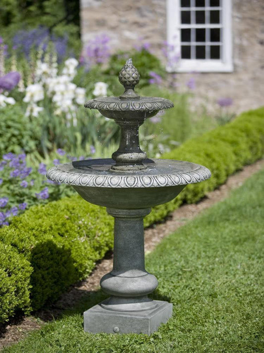 garden fountain Williamsburg Pineapple